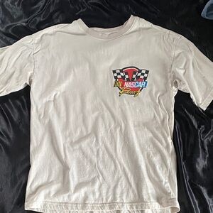 Nascar White Short Sleeve Tee